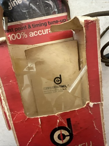 Herramienta de sincronización y morada Compu-Dwell Point de colección Compu industries LA AÑOS 70 NUEVA DE STOCK - Imagen 3 de 6