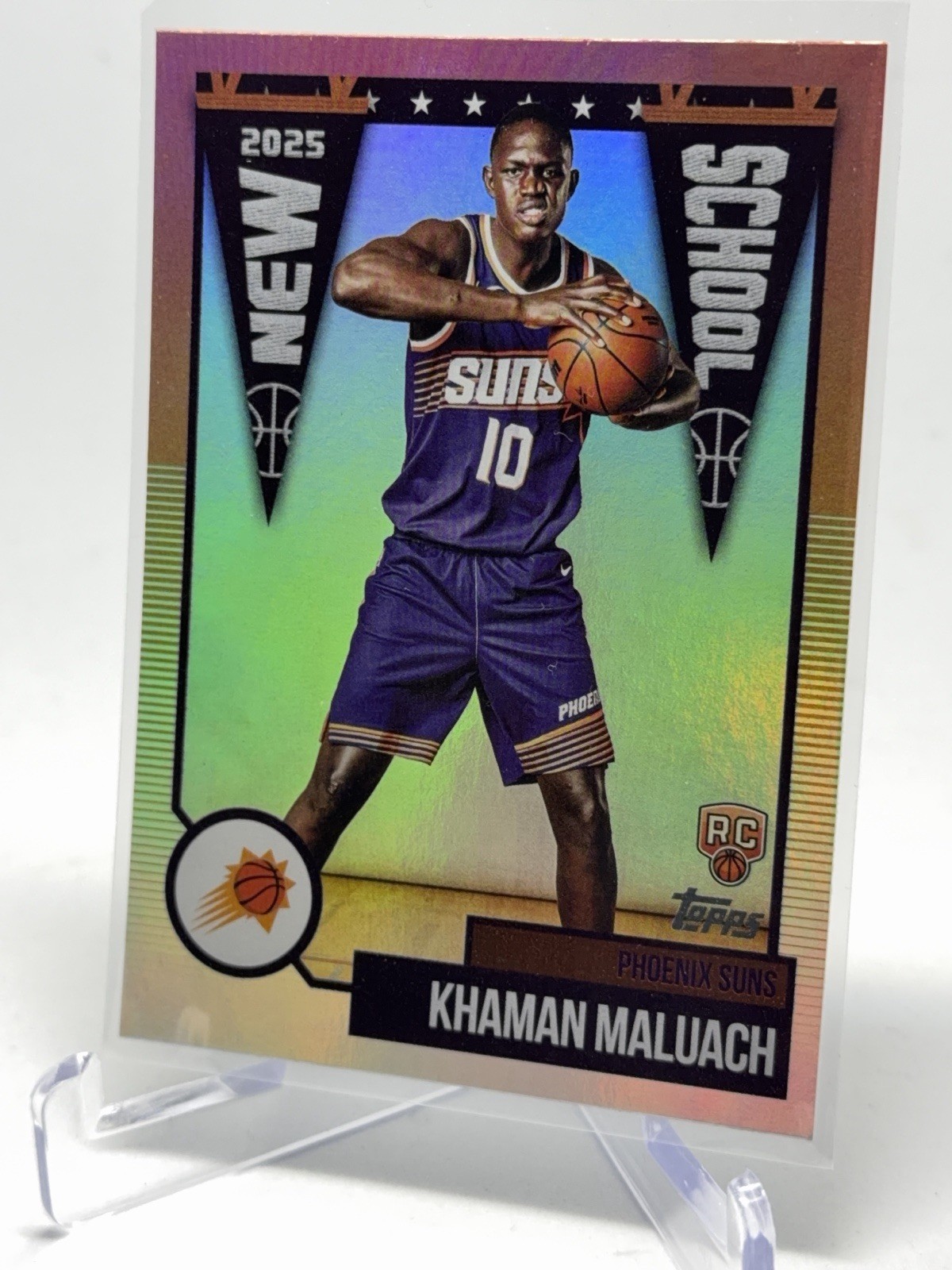 2025-26 Topps - New School Khaman Maluach #NS-10 (RC)