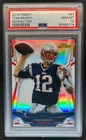 2014 Finest Tom Brady Refractor #97 Patriots PSA 10
