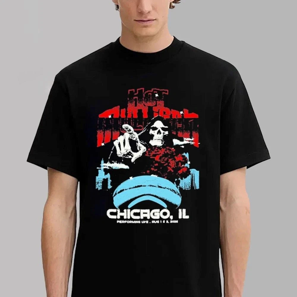 Hot Mulligan Reaper Concert Chicago IL 2026 Unisex T-Shirt