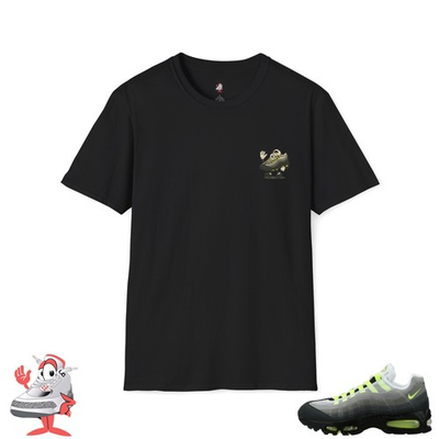 #ad #ad Matching Tee for Nike Air Max 95 Neon OG Big Bubble Sneaker Air Max Day Shirt $27.76