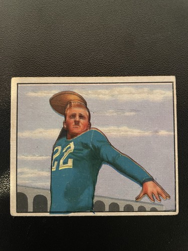 Bobby Layne #37 1950 Bowman card