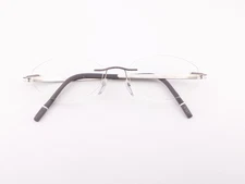 Silhouette Eyeglasses, Frames Only, 5529 70 4000, ..-17-135 Titanium, Austria