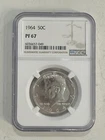 1964 50c PF 67 Kennedy Silver Half Proof Dollar PF 67 NGC $44.99 Certified
