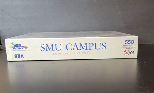 SMU Campus White Mountain Puzzle NIB Sealed 550 Pieces USA - Picture 4 of 7
