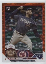 2023 Topps Update Orange Foil 96/299 Hobie Harris #US294 0nr3