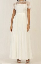 ***NEU*** APART LANGES HOCHZEITSKLEID - BALLKLEID - CREME GR. 40