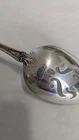 1932 TOWLE KING RICHARD STERLING 8.5" PIERCED TABLE SPOON  monogrammed