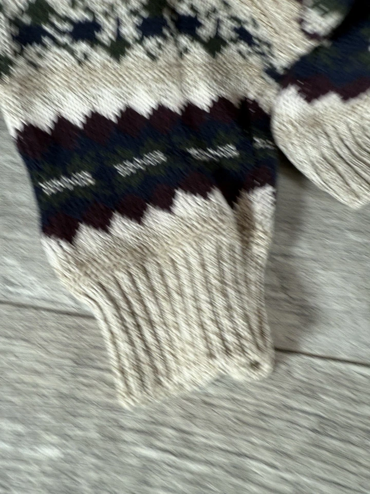 Suéter Gris Abstracto Tejido Towncraft Años 90 De Colección Talla XLT Hecho en EE. UU. Foto 2 de 4