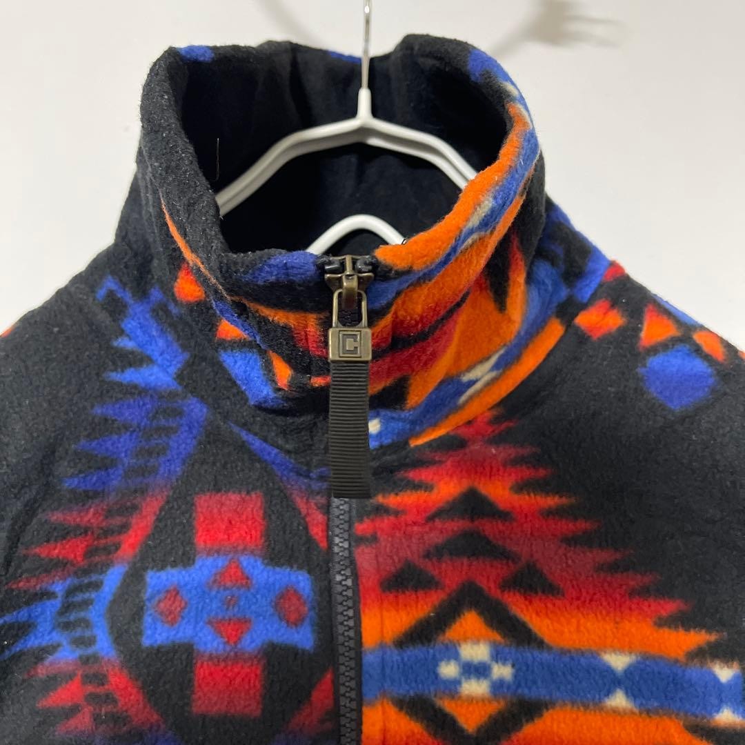 Chaps Denim Ralph Lauren Native Pattern Fleece Ve… - image 4