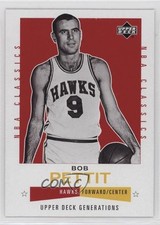 2002-03 Upper Deck Generations NBA Classics Bob Pettit #110 HOF 7sw