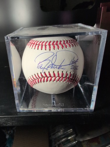 signed baseball H.O.F Barry Larkin Beckett Authenticated - Picture 2 of 3