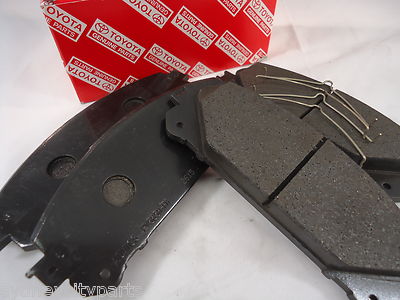 TOYOTA KLUGER FRONT BRAKE PADS GSU40 GSU45 FROM MAY 2007 NEW GENUINE ...