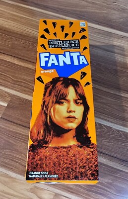 Fanta Orange Soda Beetlejuice Jenna Ortega Limited Edition 12oz 12