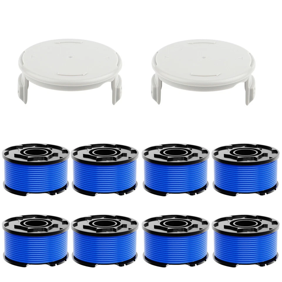 8x Spulen Spulendeckel Für Ryobi Rasentrimmer Trimmer Fadenspule Ersatzspule Set
