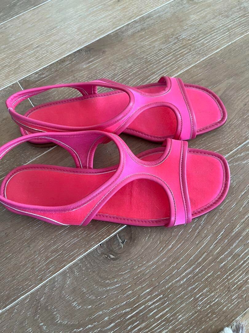 Maryam Nassir Zaden Flat Pink Sandals Size 36 Women's Used