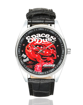Space Dust Vintage Candy Watch - 1970s Art Wristwatch, Stainless Steel, Unisex