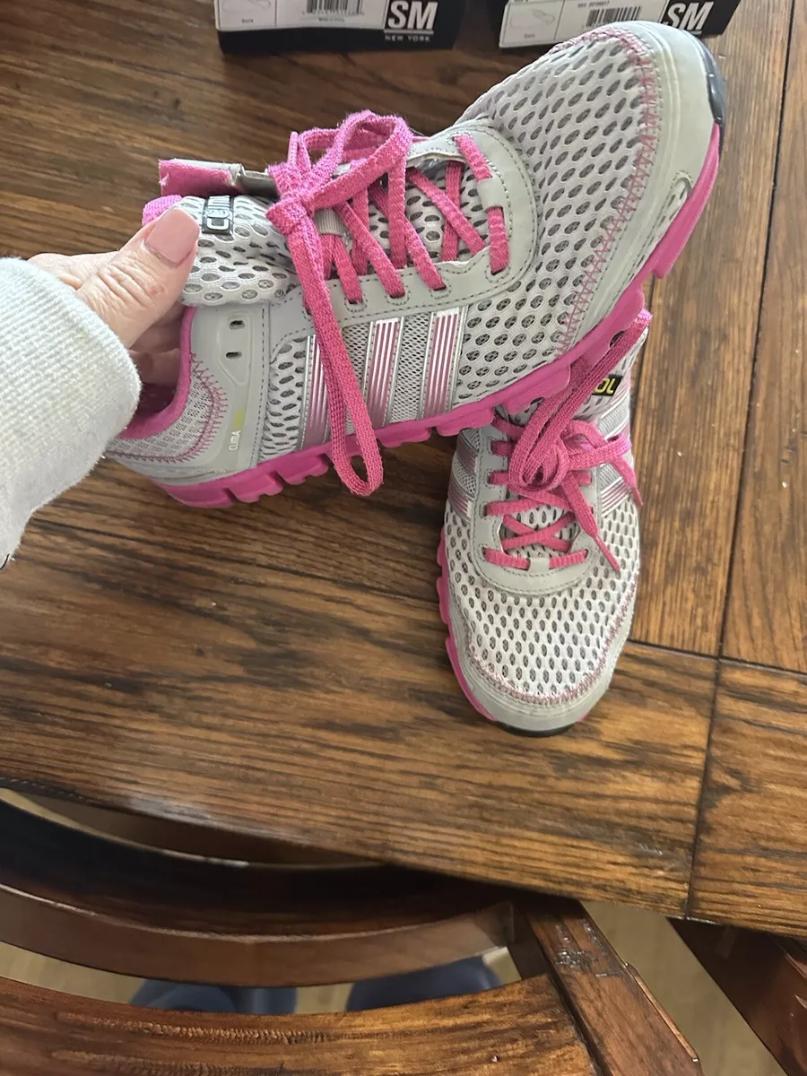 Climacool shoes womens clearance pink