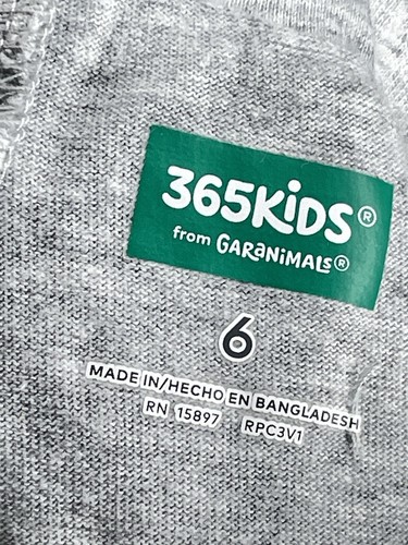 Garanimals Knit Skirt / Skort Girls Size 6 Gray Pull On Ruffle Elastic Waist - Picture 4 of 4