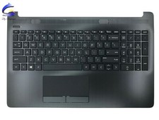 New For HP 15-DA 15-DR 15-DA0012DX 15-DA0053WM Palmrest Case Keyboard L20386-001