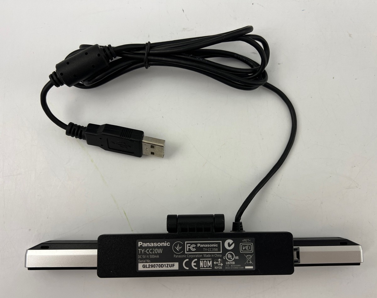Panasonic Viera TY-CC20W Webcam Skype HD Communication Camera