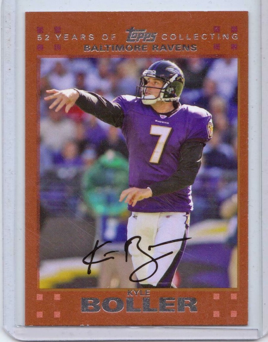 2007 Topps Copper #5 Kyle Boller - 650/2007 - Baltimore Ravens