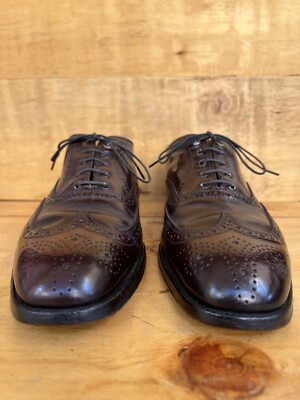 VTG Alden For Brooks Brothers A764 Shell Cordovan Wing Tip Oxford