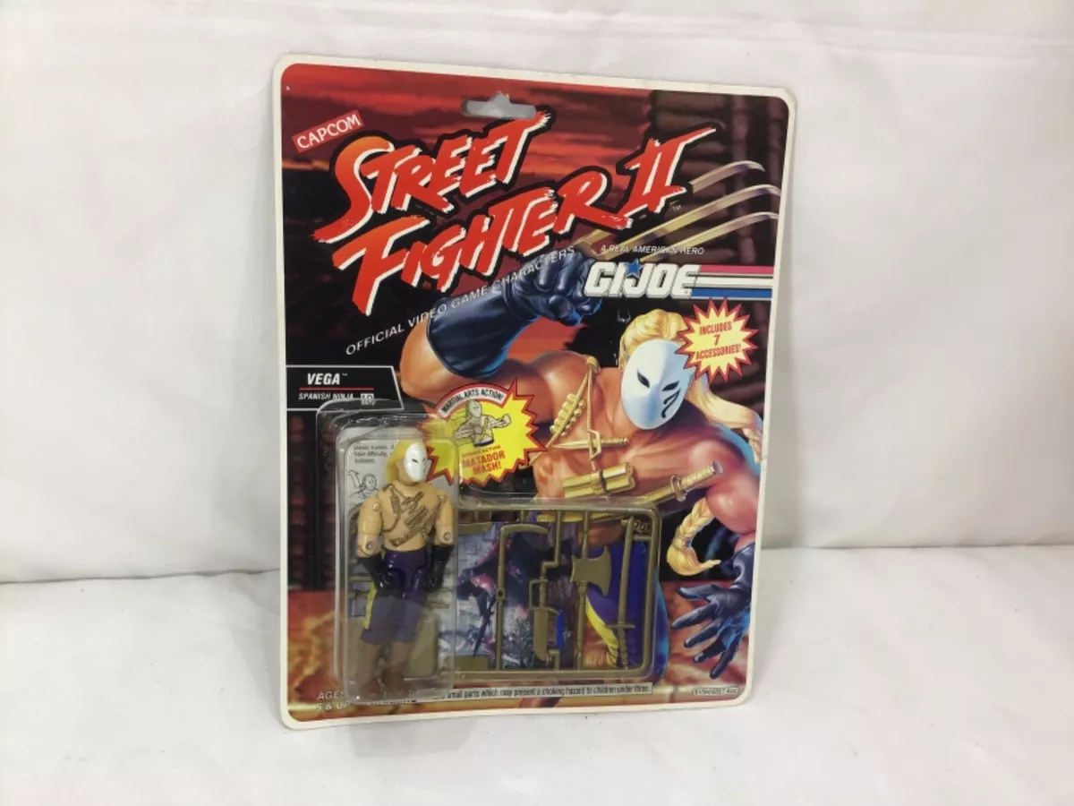 1993 GI Joe Street Fighter II Vega by Capcom sealed and carded