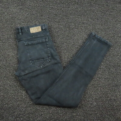 Nineteen 91 Jeans Women Size 31 Black Skinny Straight Medium Wash Casual Denim
