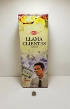 INCIENSO LLAMA CLIENTE 60 PCS INSTRUCCIONES ORACION Y AMULETO INCLUIDO !
