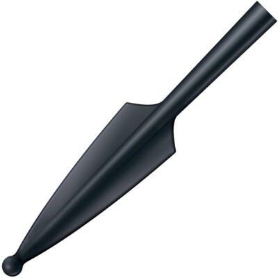 Cold Steel Spear Head Trainer 17'' Black Polypropylene Construction 0.5'' Thick