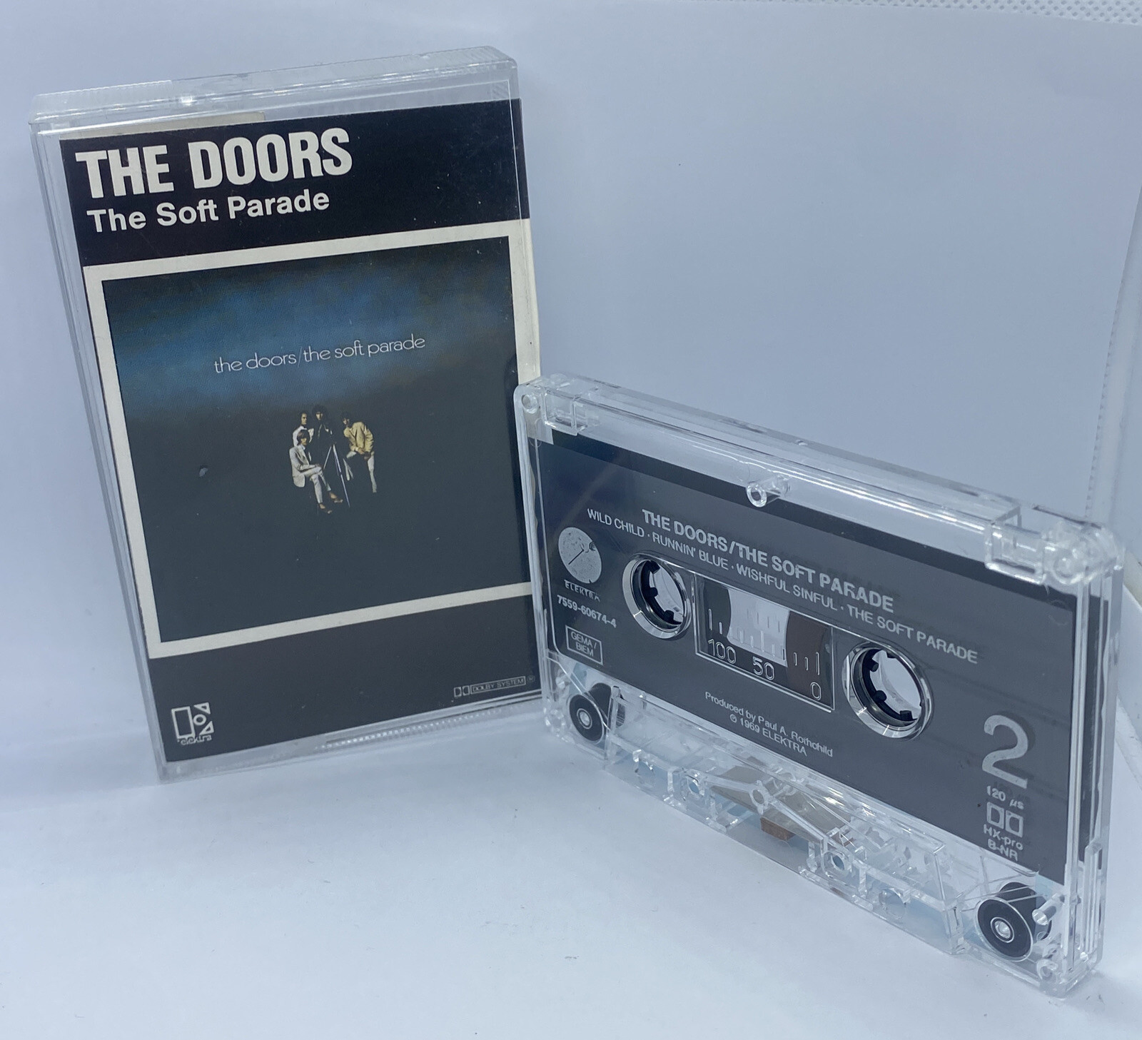 The Doors -The Soft Parade Cassette Tape Album
