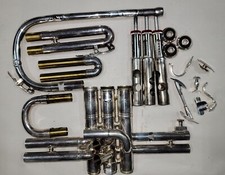 Silver Bach U.S.A. Marching French Horn "Replacement Parts Only"
