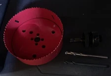 HOLE SAW KIT, HSS Tools Bi-Metal Hole Saw Kit, 5” / 127MM