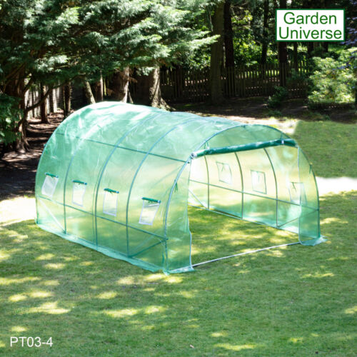 Polytunnel Gardening Greenhouse 8 Sizes By Garden Universe poly tunnel 3m - 10m - Picture 7 of 108