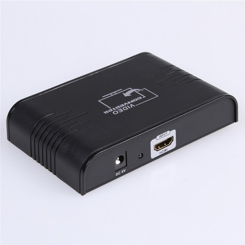 HDMI to SCART Composite Video Converter Stereo Audio Adapter SKY HD Blu-Ray DVD - Picture 2 of 6