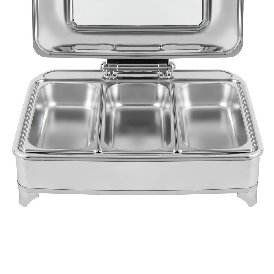 Electric Buffet Food Warmers Commercial Heat Food Countertop Silver Pizza Warmer eBay