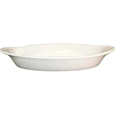 ITI WRO-12-AW 12 oz. White Welsh Rarebit Casserole Baking Dish