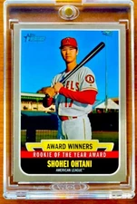 Shohei Ohtani RARE ROOKIE RC HERITAGE INVESTMENT CARD SSP TOPPS ANGELS MVP MINT