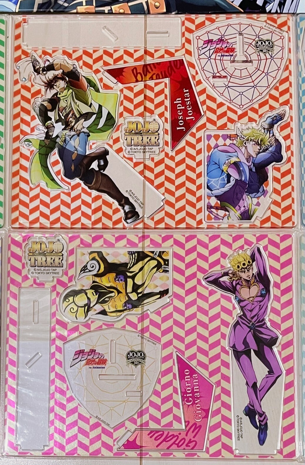 JoJo's Bizarre Adventure Acrylic Stand set jotaro josuke etc