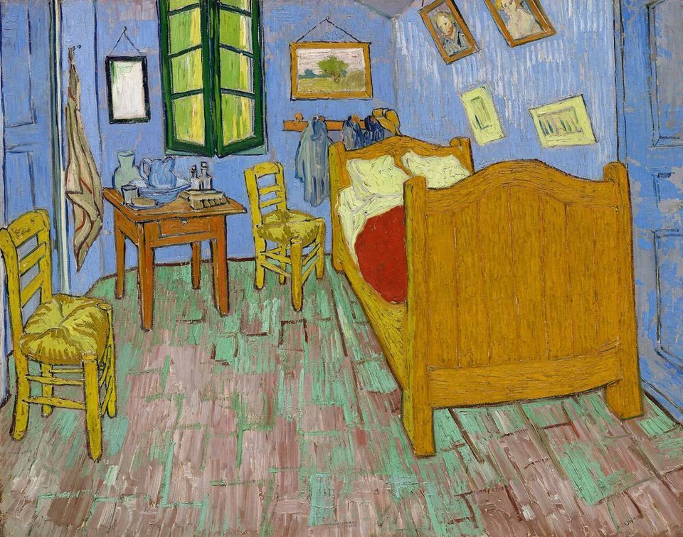 The Bedroom Painting by Van Gogh Classical Art Poster Print, Imagekind - Image 2 of 4