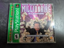 Who Wants to Be a Millionaire: 2nd Edition (Sony PlayStation 1, 2000) CIB PS1