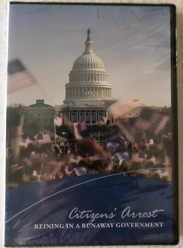 CITIZEN'S ARREST -DVD Reining In A Runaway Government Coral Ridge Ministries NOS