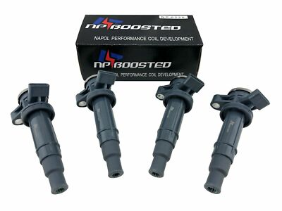 4 JDM Ignition Coils Toyota Caldina 3SGTE Turbo Celica Rav4 MR-2 3SGE 2.0L Beams