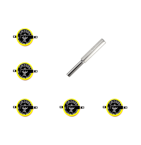 X5 Game Boy Game Battery CR2025 Tab + 3.8mm GB Save Security Screw Bit Pokemon - Picture 4 of 12