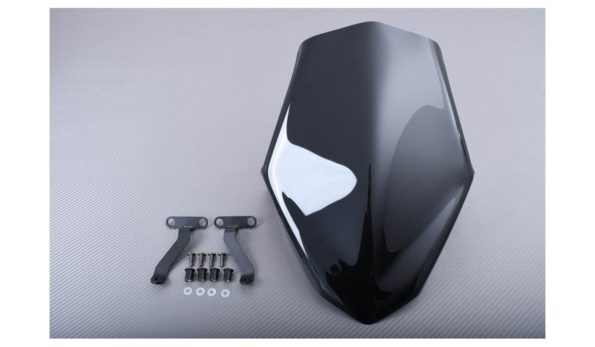 Pare-brise noir pour Honda CB500F : roulez sans vent ni fatigue sur autoroute