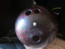 vintage bonanza 300 bowling ball 8055354 with bag.