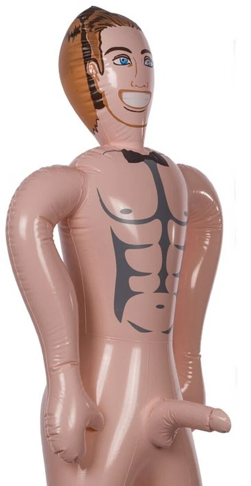 aufblasbare Puppe Mann 155 cm Lover Boy Männerpuppe JGA Erotic Sex Scherzartikel - Bild 3 von 4