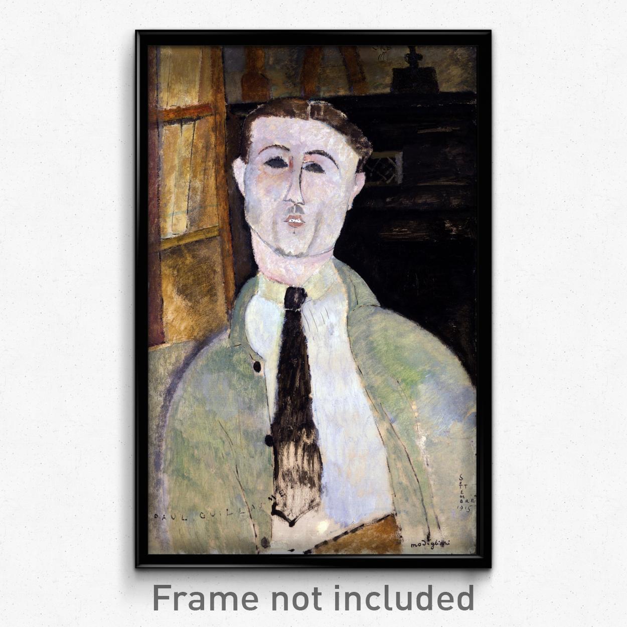 Amedeo Modigliani Paul Guillaume Print 11x17 Art Poster EBay Amedeo modigliani paul guillaume print 11x17 art poster ebay