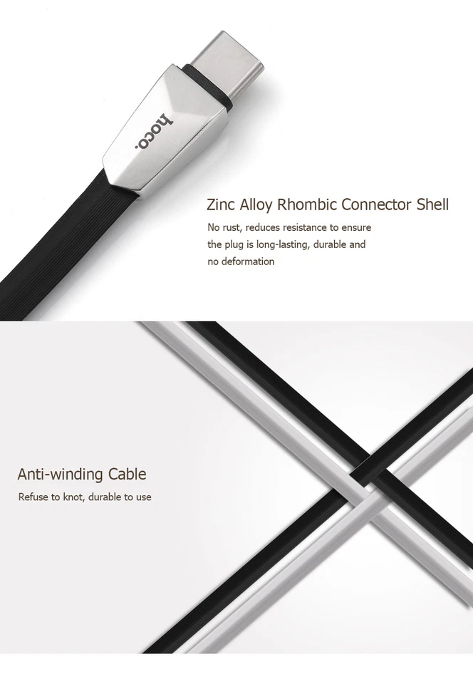 Lot USB Type C Data Charger Charging Cable Cord for Samsung Galaxy S8/Plus LG G6 - Image 4 of 4